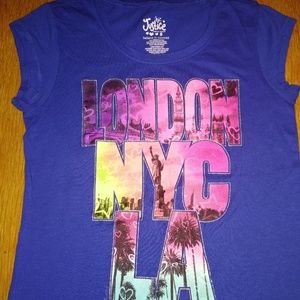 Blue girls top